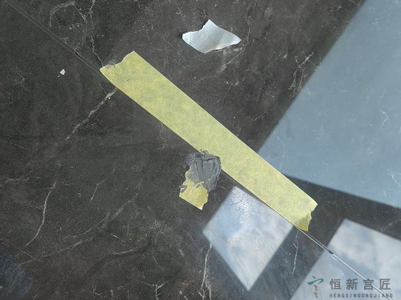地砖表面釉层破损修复案例展示(图1)