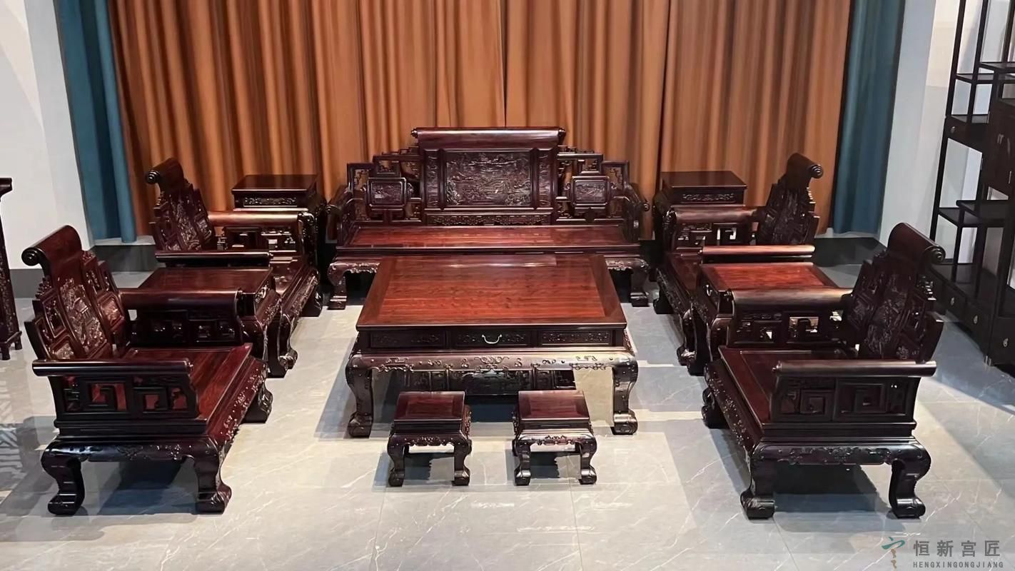 小叶紫檀原木家具清洁方式："轻擦为主，忌水忌化学"(图1)