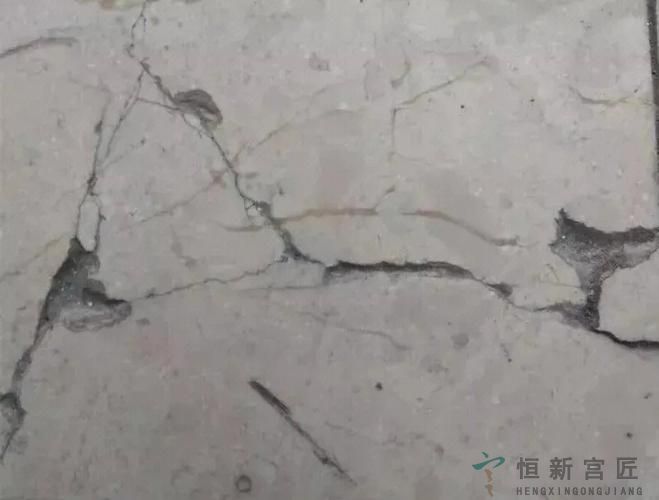 天然石材台阶修复方法-断纹修复方法-裂痕修复工艺(图3)