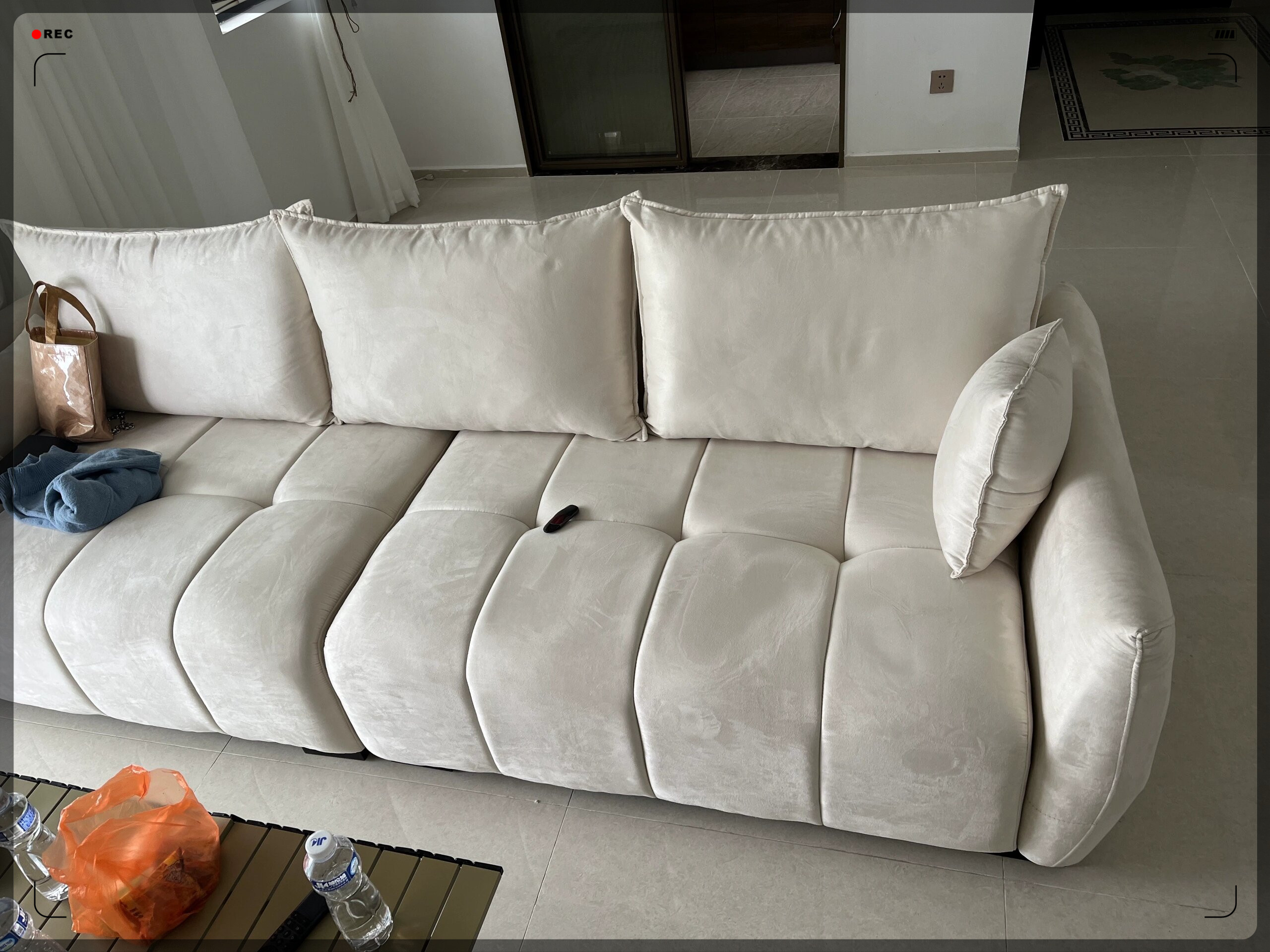 科技布沙发表面脏了怎么清洗避免损伤表面防水/防污涂层(图3)