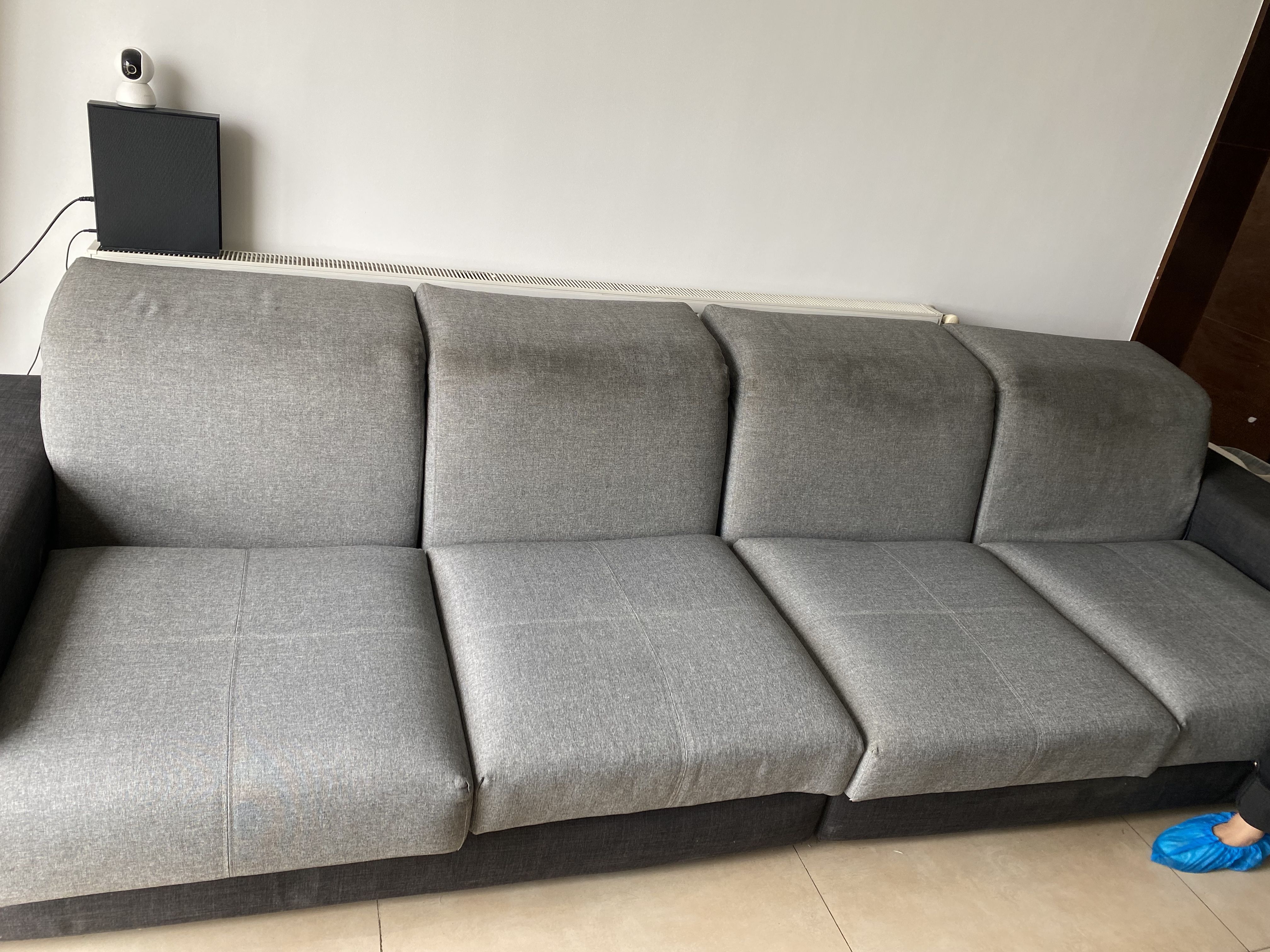 布艺沙发脏了：分"日常清洁+局部去渍+深度清洁"，先看洗涤标签(图1)