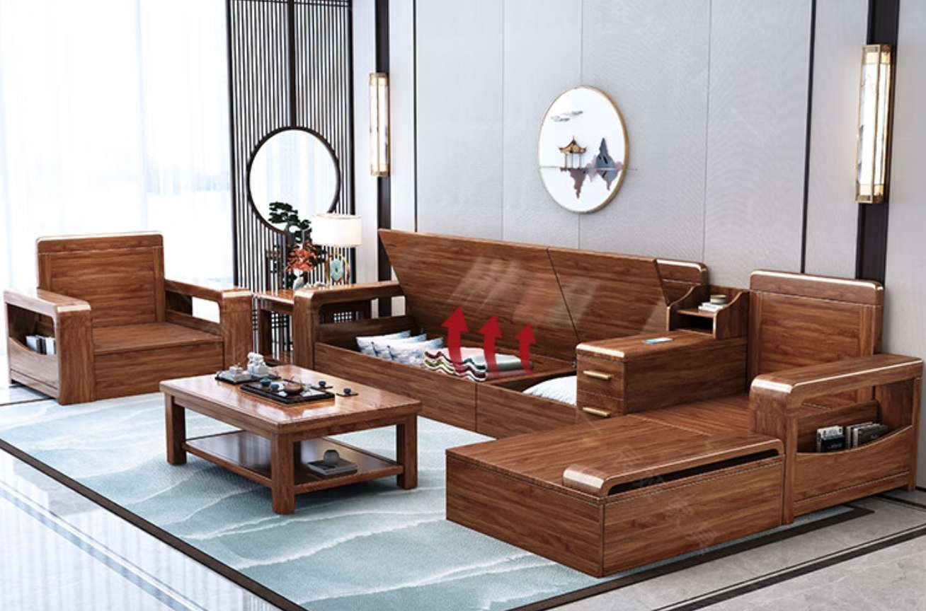 实木沙发应急修复:“小裂纹靠蜡封，中裂纹靠粉填，大裂纹靠胶固”(图2)