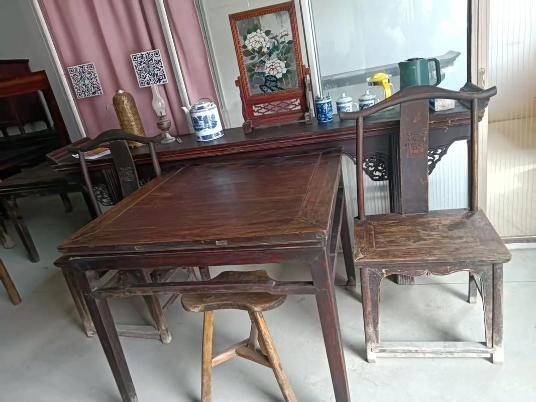 防干防湿、防刮防烫——老榆木餐桌日常防护和定期养护，能有效避免开裂变形(图3)