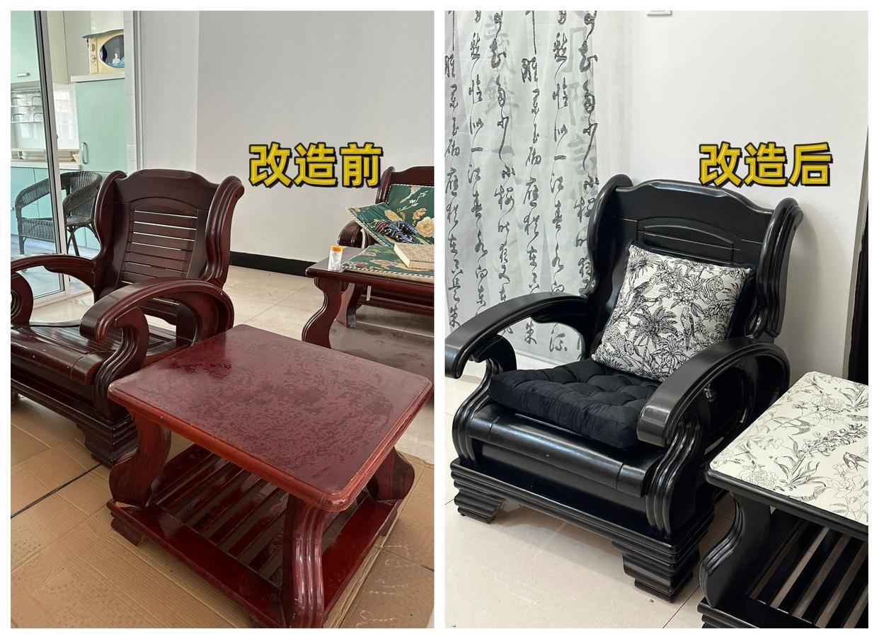 老家具翻新不踩坑：漆面修复+五金替换，复古风轻松 get(图1)