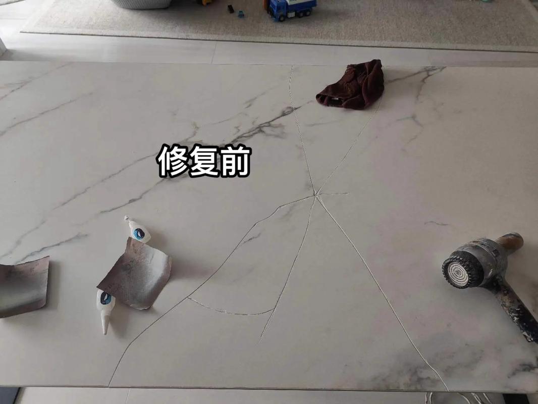岩板餐桌断裂修复攻略:避开3个坑,承重恢复150kg(图1)